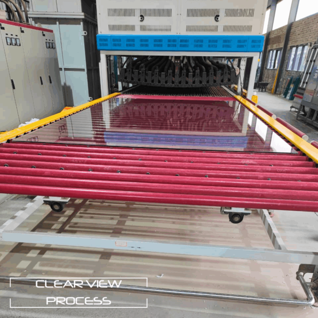 Furnace for Curved and normal Toughened Safety Glass 